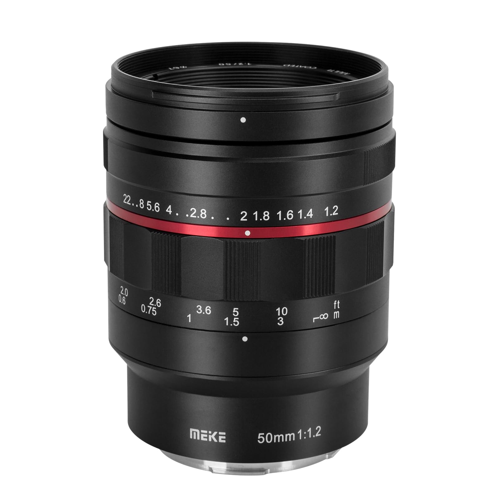 Amazon.co.jp: Meike 50mm F1.2 大口径マニュアルフォーカス フル